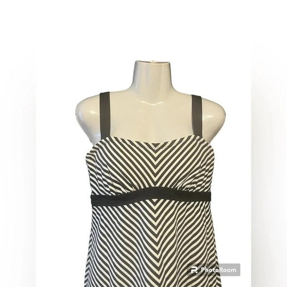 Athleta Stripe Pura Swim Dress - Picture 2 of 10